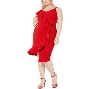 red sexy dress